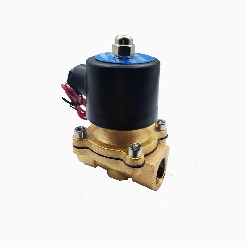 2W series brass water solenoid valve 